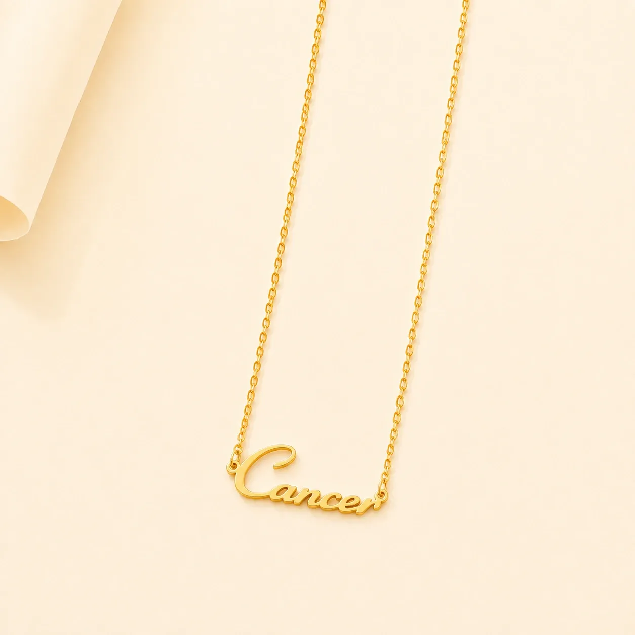 Cancer Constellation Necklace 18k Gold Plated