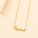 Capricorn Constellation Necklace 18k Gold Plated