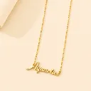 Aquarius Constellation Necklace 18k Gold Plated