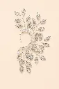 Silverleaf Crystal Earcuff