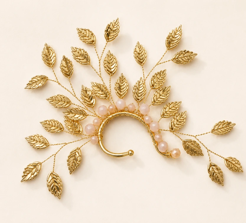 Golden Grove Ear Cuff