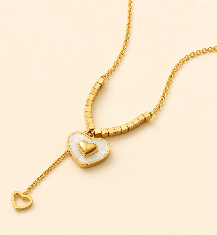 Quintara Necklace 18K Gold Plated