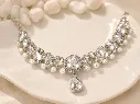 Crystal Teardrop Choker