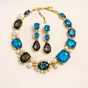 The Sapphire Empress Necklace Set