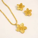 Bloom Trio Necklace Set 18k Gold Plated