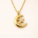 Moon Charm Necklace